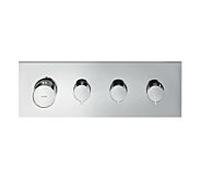 hansgrohe AXOR Starck ShowerCollection Thermostat encastré 36 x 12, 10751000, Couleur: chrome