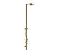 hansgrohe Axor Starck colonne de douche 12670990 avec douche de tête, douchette, optique or poli