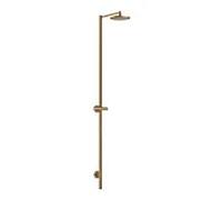 hansgrohe Axor Starck colonne de douche 12671140 avec douche de tête, sans douchette, bronze brossé