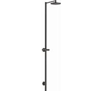 hansgrohe Axor Starck colonne de douche 12671340 avec douche de tête, sans douchette, chrome noir brossé