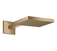 hansgrohe Axor Starck douche de tête 10925140 avec bras de douche, montage mural, 240x240mm, 1jet, bronze brossé