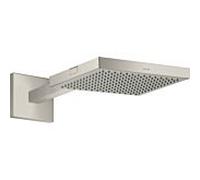 hansgrohe Axor Starck douche de tête 10925800 avec bras de douche, montage mural, 240x240mm, 1jet, aspect inox