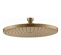 hansgrohe Axor Starck douche de tête à plaque 28494140 montage au plafond ou au mur, 240 mm, 1jet, bronze brossé
