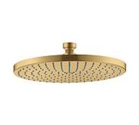 hansgrohe Axor Starck douche de tête à plaque 28494250 montage au plafond ou au mur, 240mm, 1jet, optique or brossé