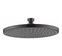 hansgrohe Axor Starck douche de tête à plaque 28494340 montage au plafond ou au mur, 240 mm, 1 jet, chrome noir brossé