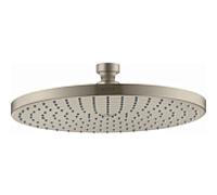 hansgrohe Axor Starck douche de tête à plaque 28494820 montage au plafond ou au mur, 240 mm, 1 jet, nickel brossé