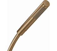 Hansgrohe Douchette à main Axor Starck 10531140 – 1 jet, DN 15 – Bronze brossé