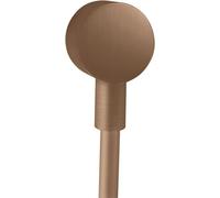 Hansgrohe AXOR Starck FixFit raccord de tuyau rond, 27451310, couleur : brossé