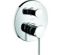 hansgrohe AXOR Starck Mitigeur monocommande de baignoire encastré AXOR Starck Kit complet, 10416800, Couleur: Acier inoxydable Optic