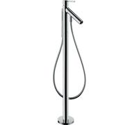 hansgrohe AXOR Starck Mitigeur monocommande de baignoire, sur pied, saillie 156mm, 10455140, Couleur: Bronze brossé