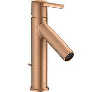 hansgrohe AXOR Starck mitigeur monocommande de lavabo 100 avec béqu'ille CoolStart, chromé, 10007140, Couleur: Bronze brossé