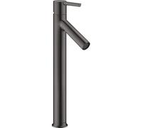 hansgrohe AXOR Starck Mitigeur monocommande de lavabo 250 pour lavabo avec poignée sans timon, chromé, 10103340, Couleur: Brushed Black Chrome