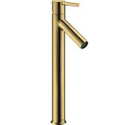 hansgrohe AXOR Starck Mitigeur monocommande de lavabo 250 pour lavabo avec poignée sans timon, chromé, 10103990, Couleur: Optique en or poli