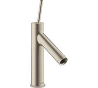 hansgrohe AXOR Starck Mitigeur monocommande de lavabo sans vidage DN 15, 10117820, Couleur: Nickel brossé