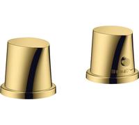 hansgrohe AXOR Starck Starck Organic, robinetterie de baignoire 2 trous avec thermostat, 12422990, Couleur: Optique en or poli