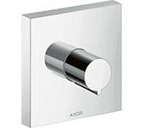 hansgrohe AXOR Starck Kit complet Robinet d'arrêt carré encastré DN15 / DN20, 10972000, Couleur: chrome
