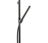 hansgrohe AXOR Starck set de douche 0,90 m, avec douchette 2 jets, 27980330, Couleur: Chrome noir poli