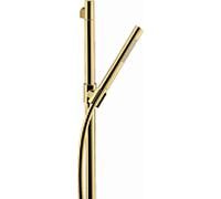 Hansgrohe Ensemble de douche Axor Starck 27980990 – 900 mm, douchette à main 2 jets, or poli optique