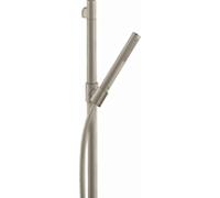 hansgrohe AXOR Starck set de douche 0,90m, avec douchette à main 1 jet, 27983820, Couleur: Nickel brossé