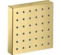 hansgrohe Axor Starck set de finition 28491950 module de douche à encastrer, 120x120mm, laiton brossé