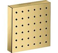 Hansgrohe Set de montage Axor Starck 28491990 - module de douche encastré 120x120mm optique or poli