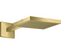 hansgrohe AXOR Starck ShowerCollection 24 x 24 1jet Douche de tête avec bras de douche, 10925950, Couleur: laiton brossé