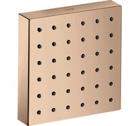 hansgrohe Axor Starck set de montage de finition 28491300 module de douche à encastrer, 120x120mm, or rouge poli
