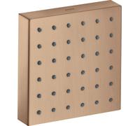 hansgrohe AXOR Starck ShowerCollection module de douche encastré 12 x 12, 28491310, Couleur: Or rouge brossé