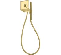 hansgrohe AXOR Starck ShowerCollection Module de douchette encastré 12 x 12, carré, 10651950, Couleur: laiton brossé