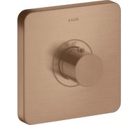 hansgrohe AXOR Starck ShowerSelect Thermostat souple à débit élevé à encastrer, 36711310, Couleur: Or rouge brossé