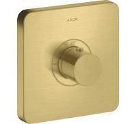 hansgrohe AXOR Starck ShowerSelect Thermostat souple à débit élevé à encastrer, 36711950, Couleur: laiton brossé