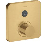 hansgrohe AXOR Starck ShowerSelect Thermostat souple encastré pour 1 consommateur, 36705250, Couleur: Optique or brossé