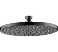 hansgrohe Axor Starck douche de tête à plaque 28494330 montage au plafond ou au mur, 240mm, 1jet, chrome noir poli