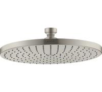 hansgrohe AXOR Starck ShowerSolutions Pommeau de douche à plateau 240 1 jet, 28494800, Couleur: Acier inoxydable Optic