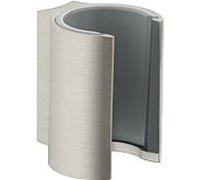 hansgrohe AXOR Starck support de pomme de douche, 27515800, Couleur: Acier inoxydable Optic