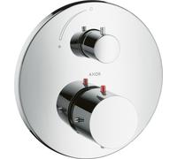 hansgrohe AXOR Starck Thermostat encastré avec robinet d'arrêt, 10700000, Couleur: chrome