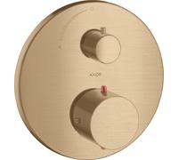 hansgrohe AXOR Starck Thermostat encastré avec robinet d'arrêt, 10700140, Couleur: Bronze brossé