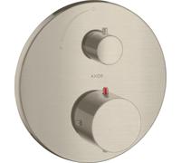 hansgrohe AXOR Starck Thermostat encastré avec robinet d'arrêt, 10700820, Couleur: Nickel brossé