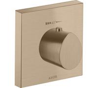 hansgrohe AXOR Starck Thermostat organique Starck Highflow 120/120 à encastrer, 12712310, Couleur: Or rouge brossé