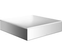 Vasque à Poser Axor Suite carré 400x400x95mm Chromé 42003000