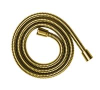 hansgrohe AXOR tuyau de douche à effet métallique 1,60m DN15, 28116250, Couleur: Optique or brossé