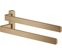 hansgrohe AXOR UNIVERSAL Accessoires double porte-serviettes, 42821140, Couleur: Bronze brossé