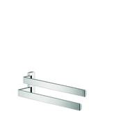 hansgrohe Axor porte-serviettes 42821800 409 mm, 2 bras, pivotante , aspect acier inoxydable