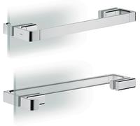 hansgrohe AXOR UNIVERSAL Accessoires poignée de porte de douche 444 mm, 42837800, Couleur: Acier inoxydable Optic