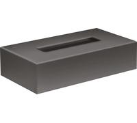 hansgrohe AXOR UNIVERSAL Circular boîte à lingettes cosmétiques, 42873340, Couleur: Chrome noir brossé