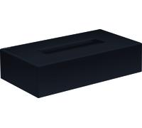 hansgrohe AXOR UNIVERSAL Circular boîte à lingettes cosmétiques, 42873670, Couleur: Noir Mat