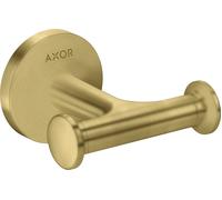 hansgrohe Axor crochet à main 42812950 double, montage mural, laiton brossé