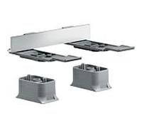 Hansgrohe Axor Kit d'adaptateurs universels 42870000 circulaires pour montage sur garde-corps chrome