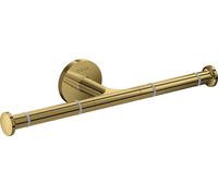 hansgrohe AXOR UNIVERSAL Circular Support de papier toilette, double, 42857990, Couleur: Optique en or poli