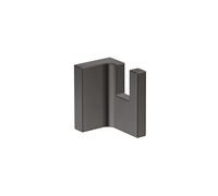 hansgrohe AXOR UNIVERSAL Crochet à serviette rectangulaire, métal, 42611340, Couleur: Chrome noir brossé